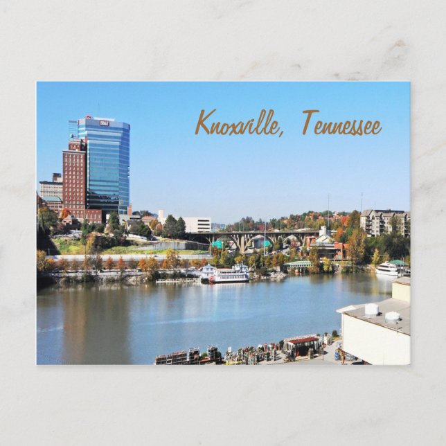 Knoxville, Tennessee, U.S.A. Postcard (Front)