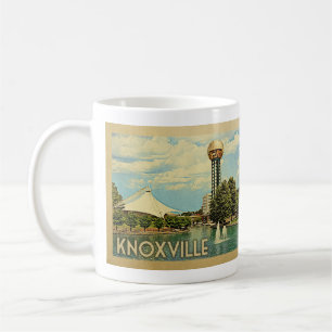 Knoxville Tennessee Vintage Travel Coffee Mug