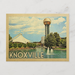 Knoxville Tennessee Vintage Travel Postcard