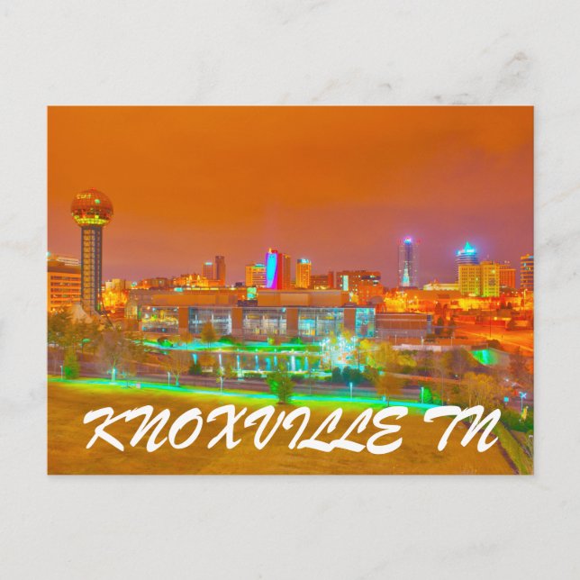 KNOXVILLE TN POSTCARD (Front)