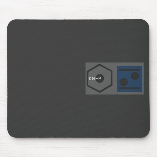 KNP- made in Berlin Mouse Mat (Front)