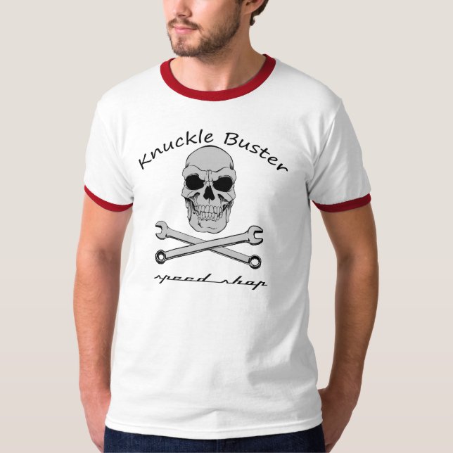 Knuckle Buster Speed Shop T-Shirt (Front)