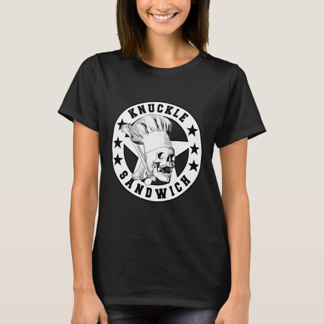 Knuckle Sandwich All Star 2 BW  T-Shirt (Front)