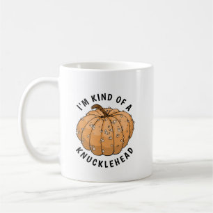 Knucklehead pumpkin  coffee mug