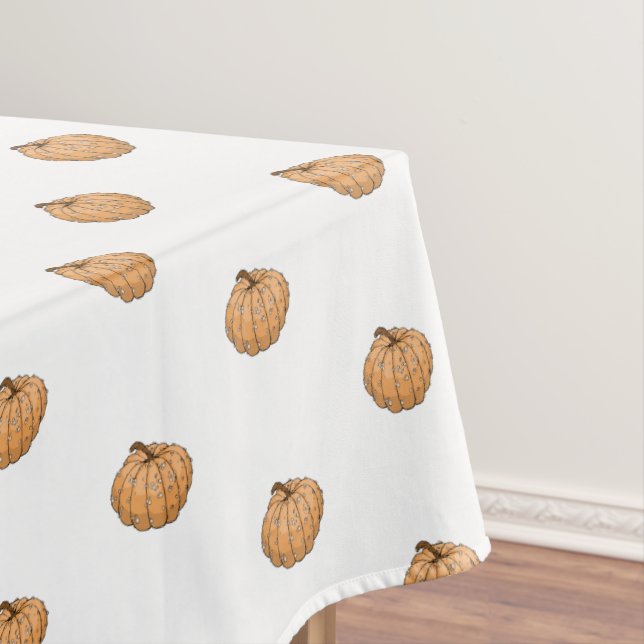 Knucklehead Pumpkin design Tablecloth (In Situ)