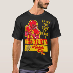 Knuckleheads Kansas City Music Retro BBQ FrontBack T-Shirt