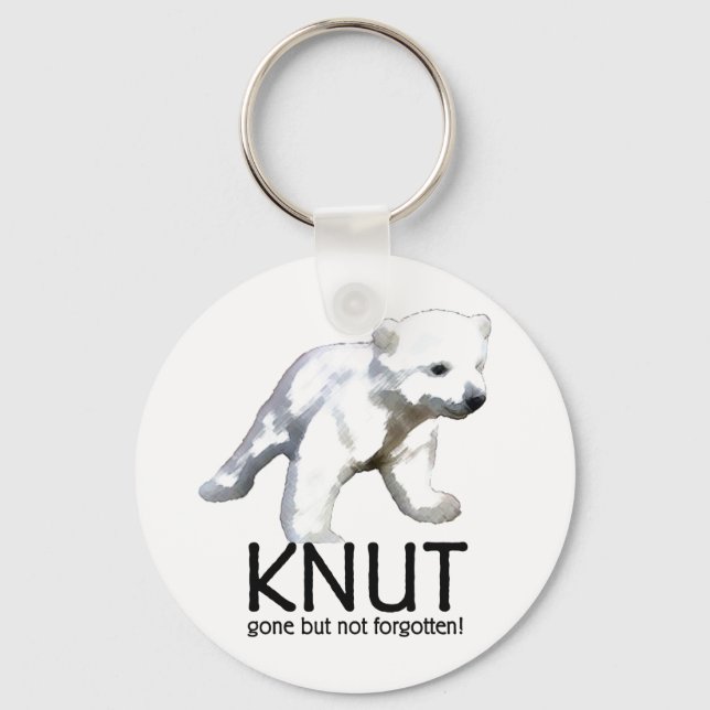 Knut Polar Bear Key Ring (Front)
