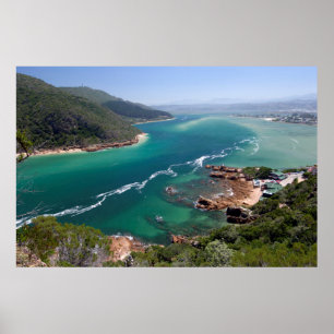 Knysna Lagoon, Garden Route, Western Cape Poster
