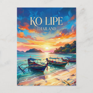 Ko Lipe Thailand Postcard
