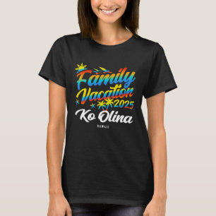 Ko Olina Beach Hawaii Family Matching Vacation Sum T-Shirt
