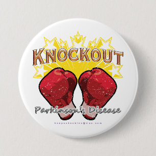 KO Parkinson's Distressed 7.5 Cm Round Badge