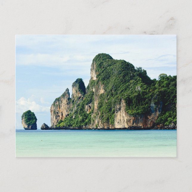 Ko Phi Phi Island on Andaman Sea, Krabi Postcard (Front)