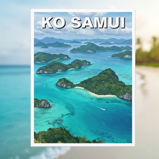 Ko Samui Ang Thong National Marine Park Postcard (Creator Uploaded)