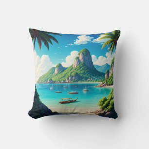 Ko Samui Thailand beach Cushion