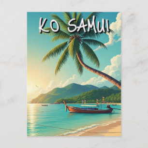 Ko Samui Thailand Postcard