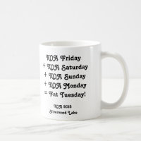 KOA 2015 Mug - "Fat Tuesday!"