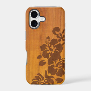 Koa Hibiscus Hawaii Island Print