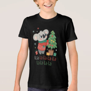 Koa La La La La Christmas Kids Tri-Blend Shirt