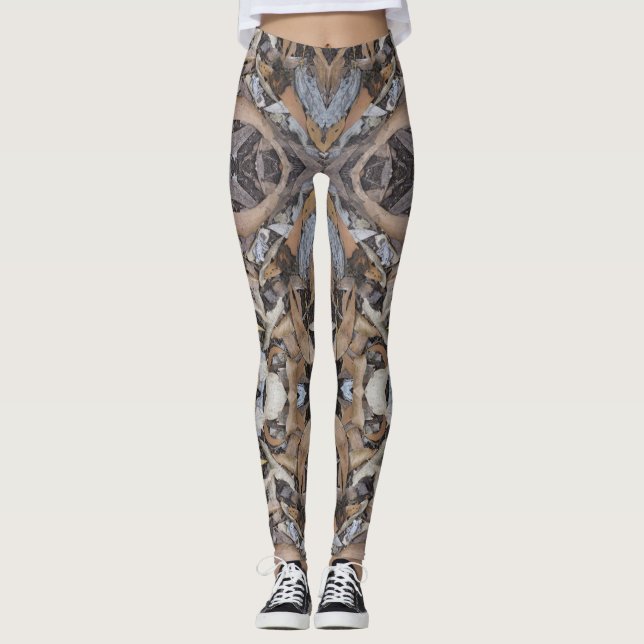 Koa leaf litter leggings (Front)