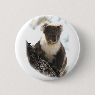 Koala 2 6 cm round badge