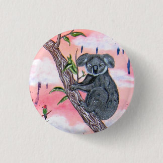 Koala 3 Cm Round Badge