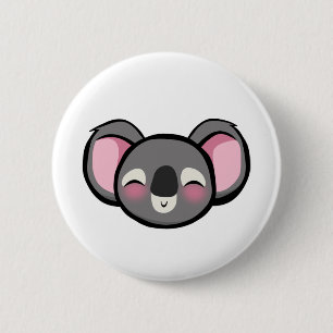 Koala 6 Cm Round Badge