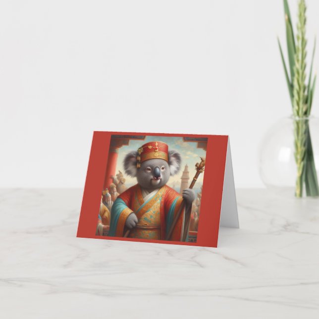 Koala Ancient China Card (Front)