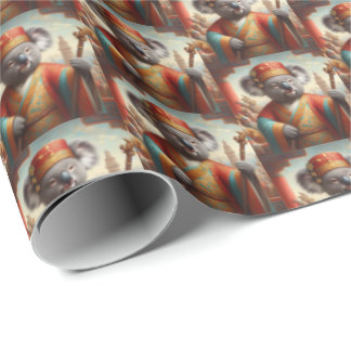 Koala Ancient China Wrapping Paper