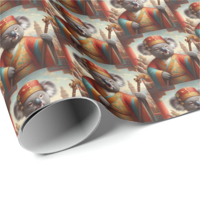 Koala Ancient China Wrapping Paper (Roll Corner)