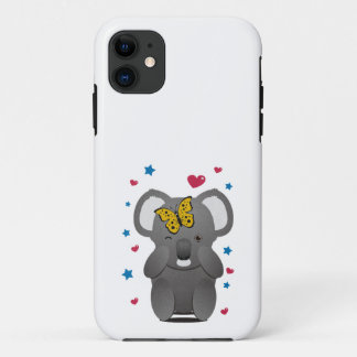 Koala And Butterfly iPhone 11 Case