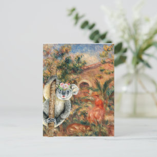 Koala and Renoir's Farmhouse  Postcard