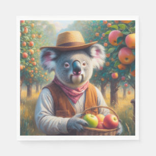 Koala Apple Orchard Napkin