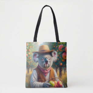 Koala Apple Orchard Tote Bag