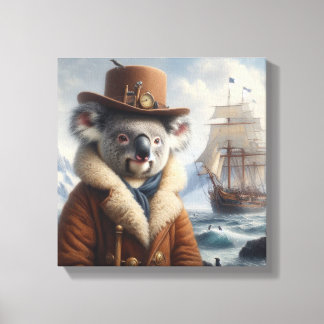 Koala Arctic Explorer Canvas Print