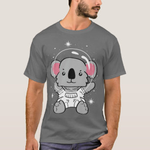 Koala Astronaut Rocket Scientist T-Shirt