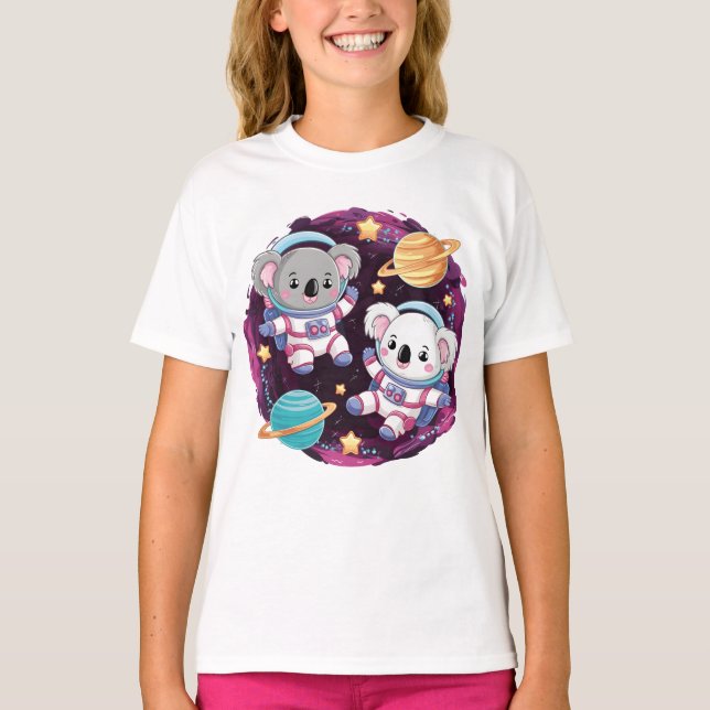 Koala astronauts T-Shirt (Front)