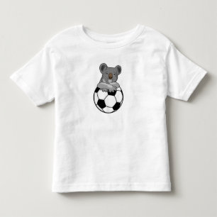 Koala at Soccer Sports Toddler T-Shirt