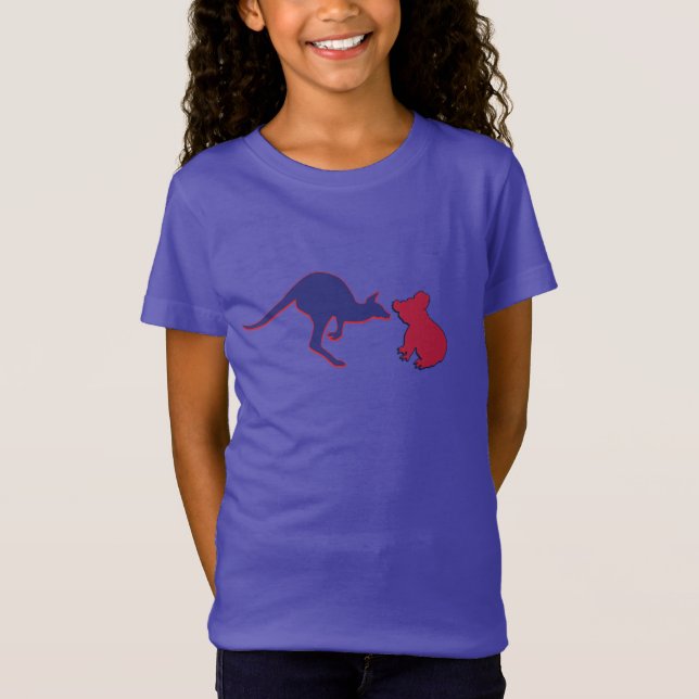 Koala Bear and Kangaroo T-Shirt (Front)