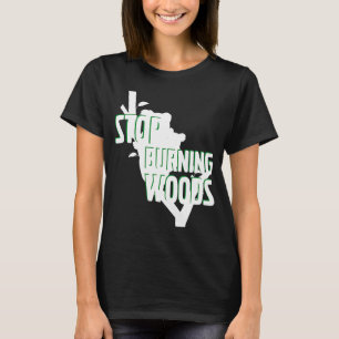 Koala Bear and Koala bear baby stop burning woods T-Shirt