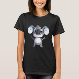Koala Bear Animal Lover Fuzzy Australian Pyjamas T-Shirt