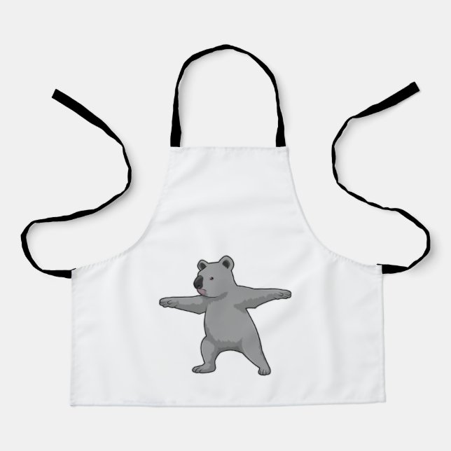 Koala bear at Yoga Fitness Apron (Front)