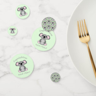 Koala Bear Baby Shower Confetti