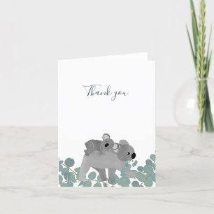 Koala Bear Baby Shower Thank You