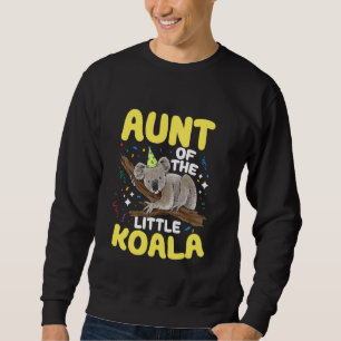 Koala Bear Birthday Party Aunt Of The Little Koala Sweatshirt