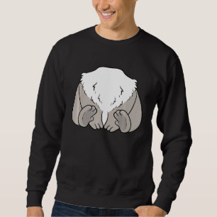 Koala Bear Body Belly Costume Easy Halloween Cute Sweatshirt