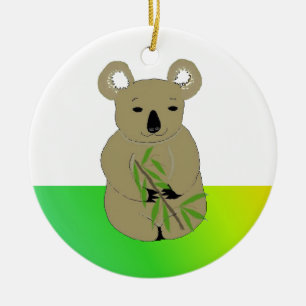 Koala Bear Ceramic Tree Decoration