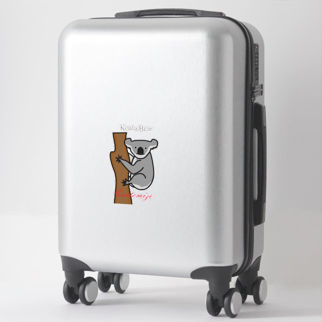 Koala Bear Climbing Tree Thunder_Cove (Suitcase)