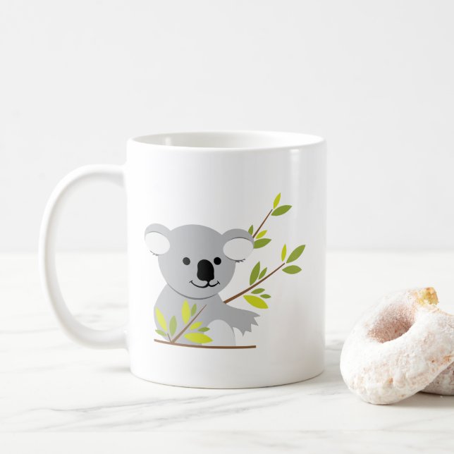 Koala Bear Coffee Mug (With Donut)