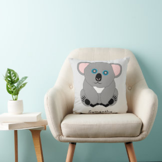 Koala Bear Design Personalised Cushion