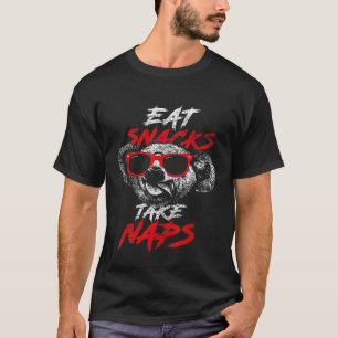 Koala Bear  Eat Snacks Take Naps T-Shirt
